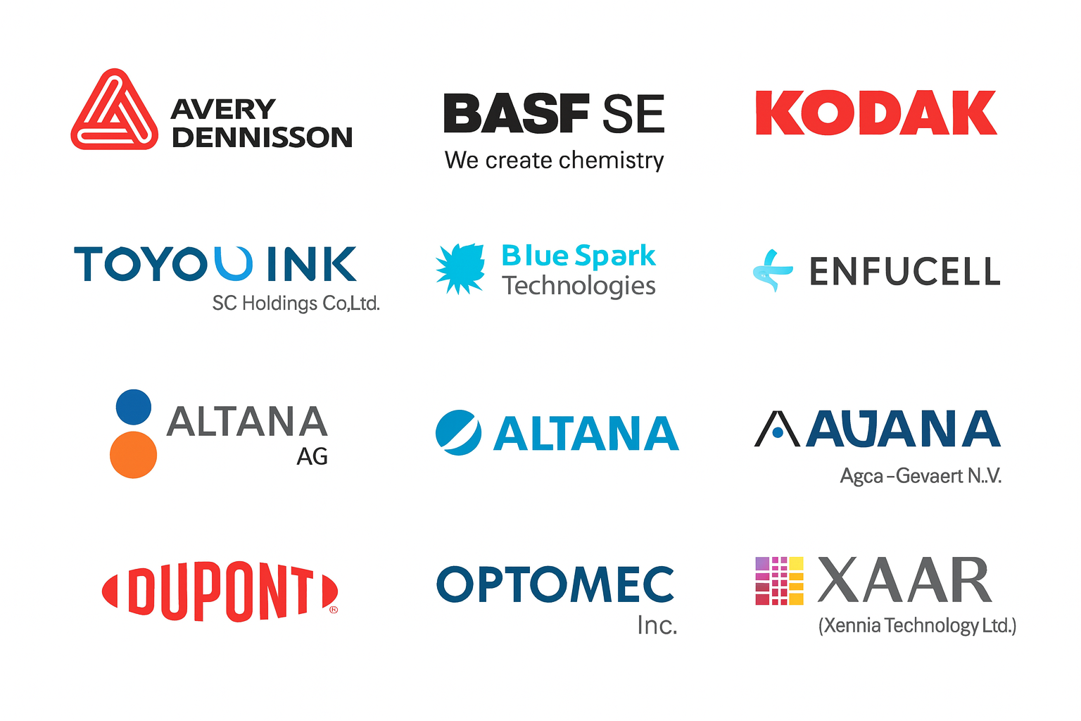 Functional Printing Materials Market Key Players