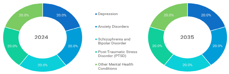 Mental Health Market Segmentation By Disorder Type
